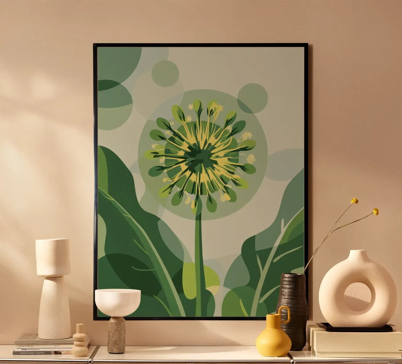 Fiore di taraxacum poster da HAPPY SHOP