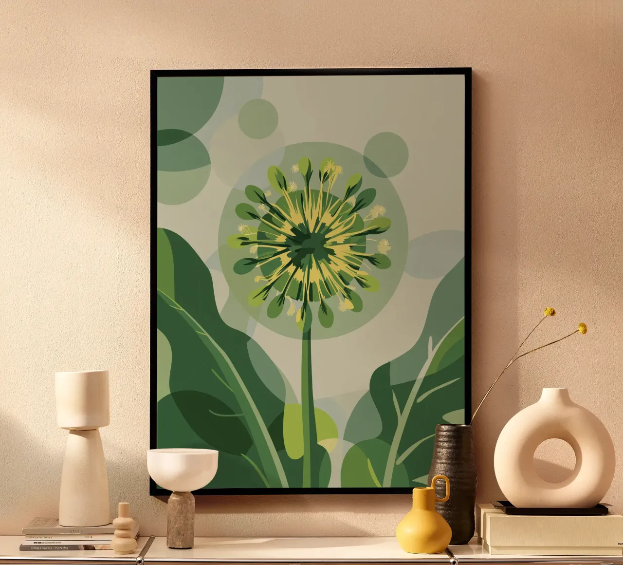 Fiore di taraxacum poster da HAPPY SHOP