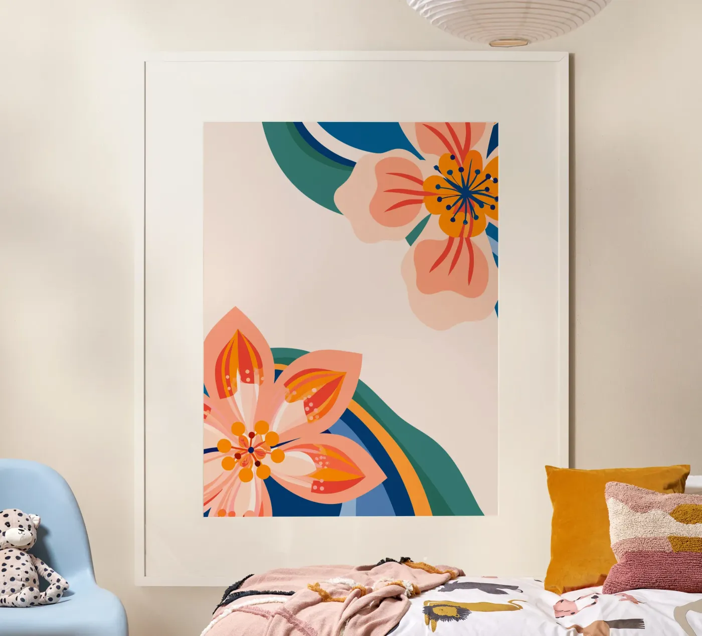 Viola Odorata Fiore poster da HAPPY SHOP