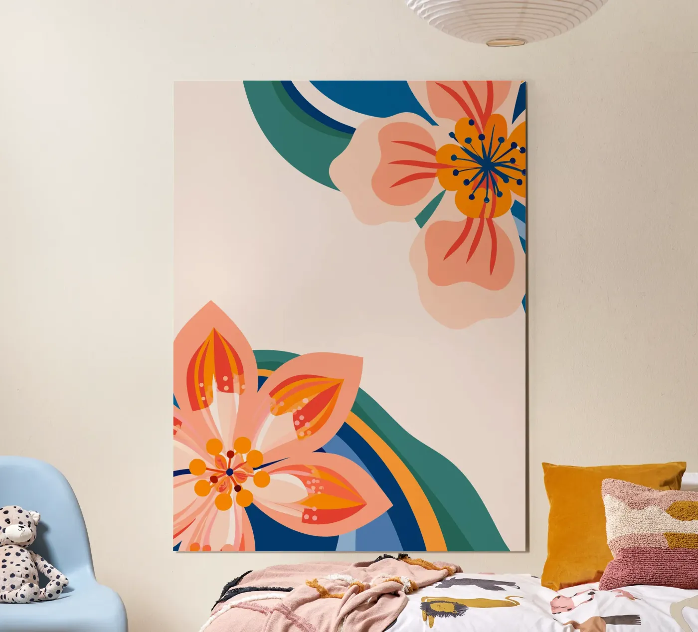 Viola Odorata Fiore poster da HAPPY SHOP