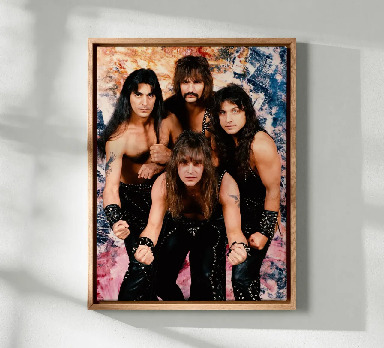 Manowar tela con Cornice a cassetta da Musadad Shop
