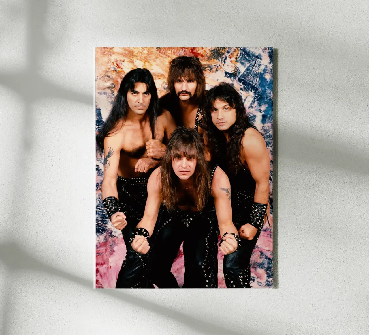 Manowar tela con Cornice a cassetta da Musadad Shop