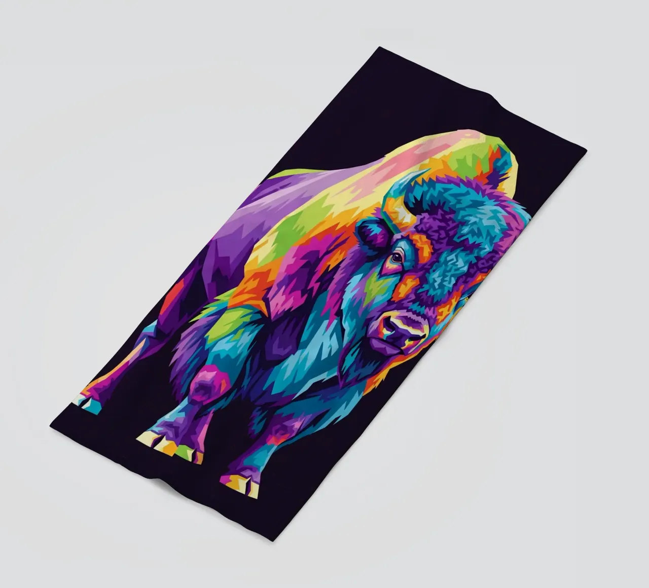 Colorful of bison (2) telo mare da Wild Life studio