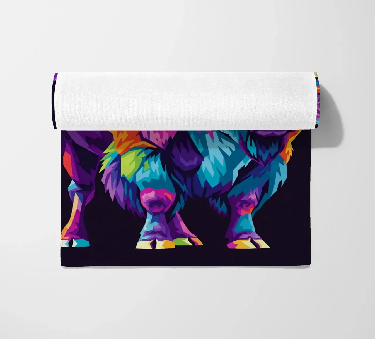 Colorful of bison (2) telo mare da Wild Life studio