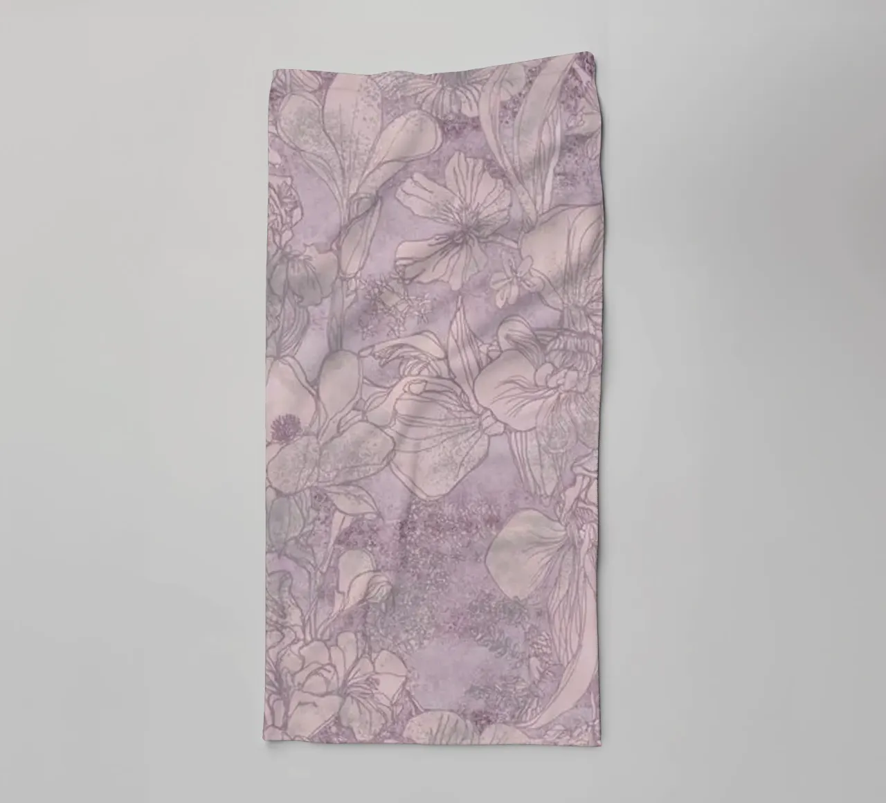 orchid ink towel by Giulio Iurissevich