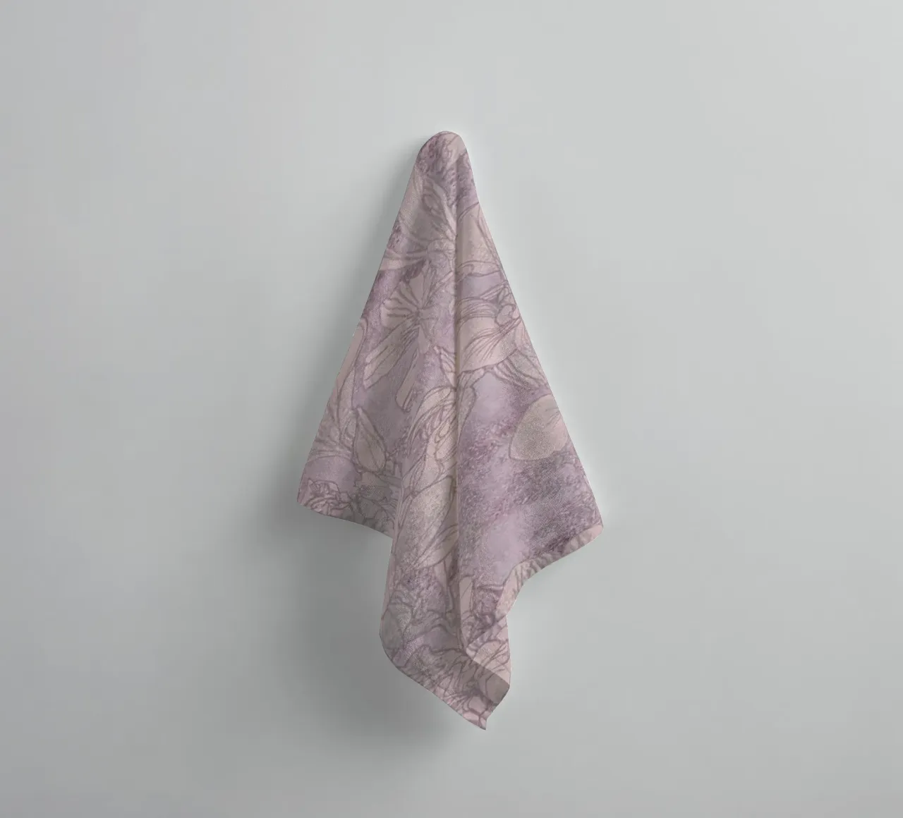 orchid ink towel by Giulio Iurissevich