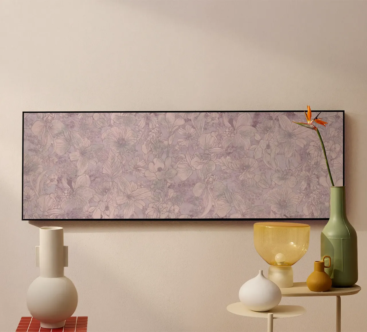 orchid ink plexiglass da Giulio Iurissevich