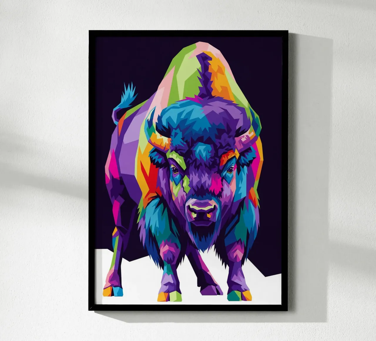 Colorato di bisonte (3) poster da Wild Life studio
