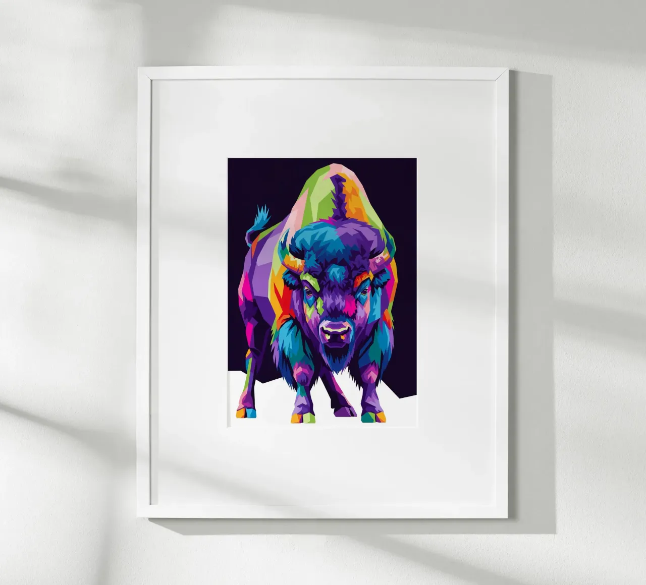 Colorato di bisonte (3) poster da Wild Life studio