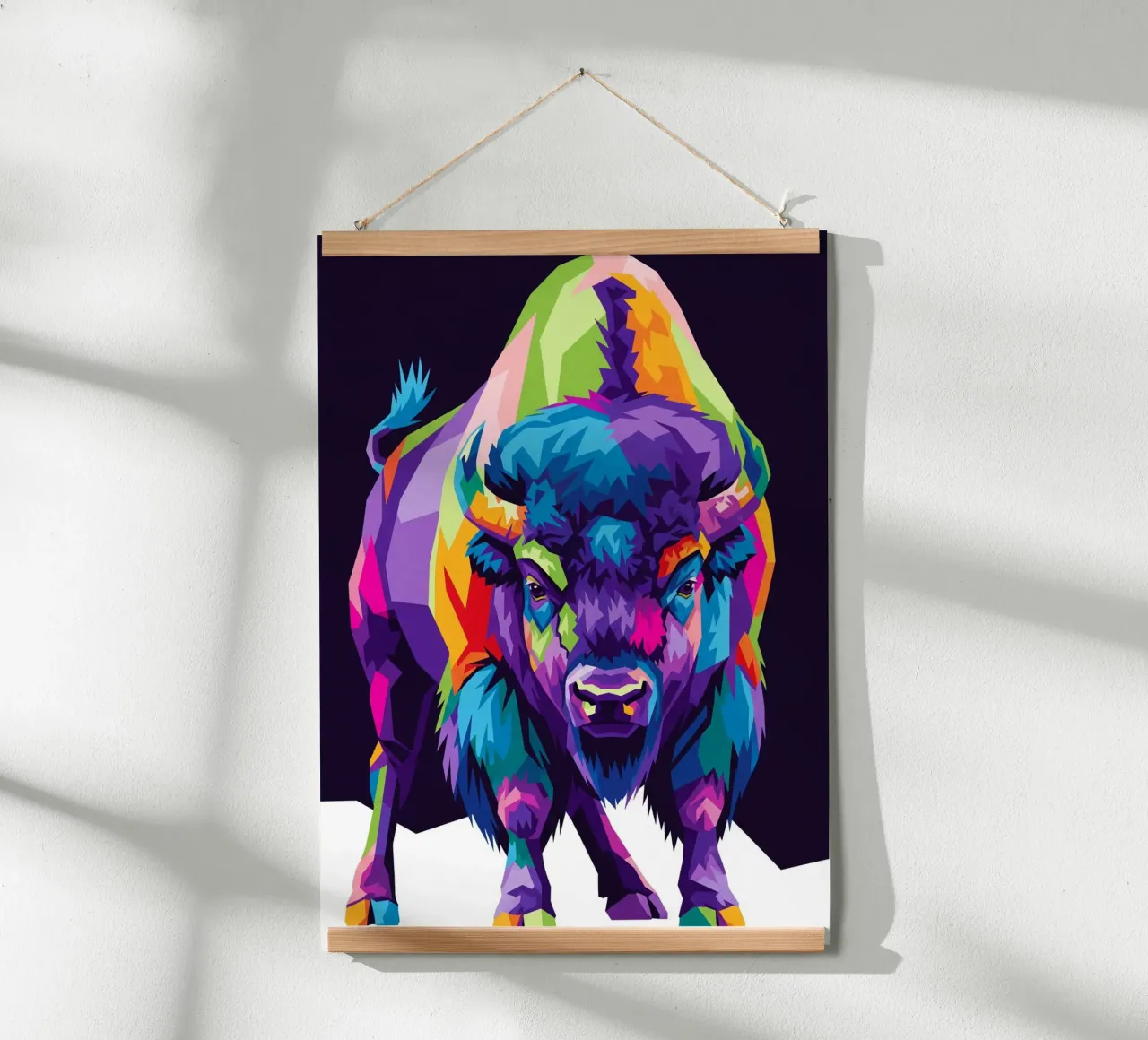 Colorato di bisonte (3) poster da Wild Life studio