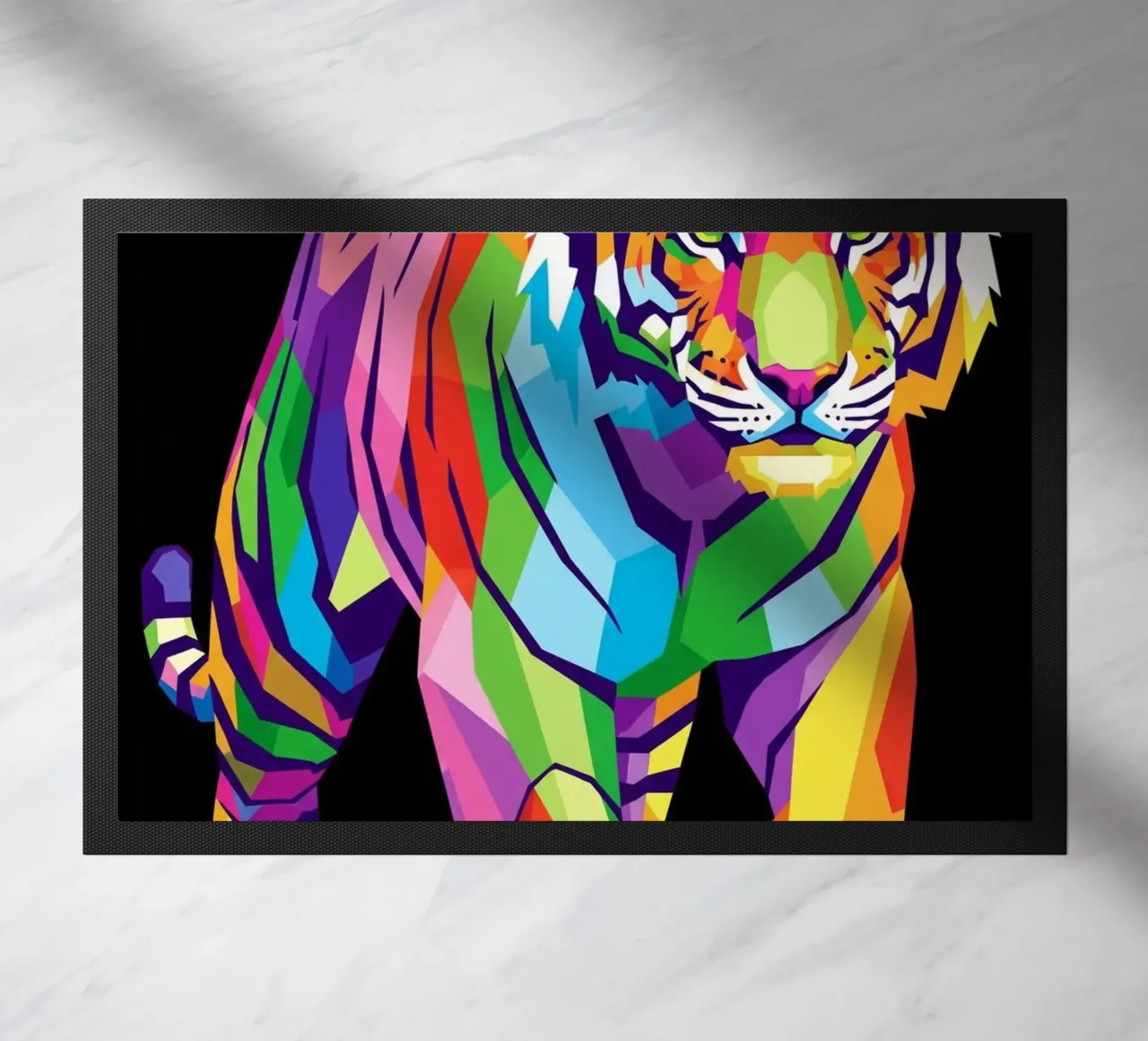 Colorato di tigre (1) zerbino da Wild Life studio