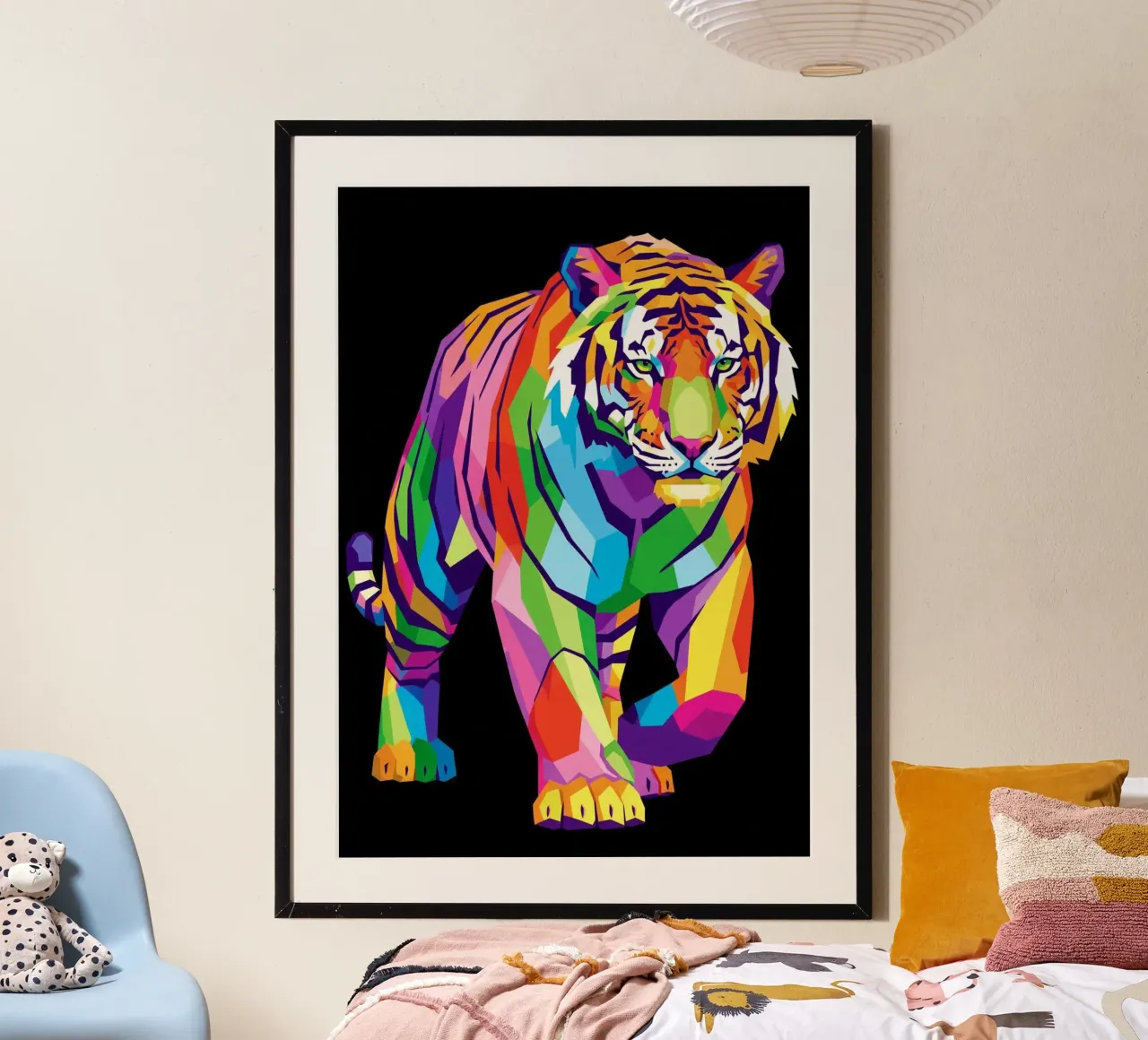 Colorato di tigre (1) poster da Wild Life studio