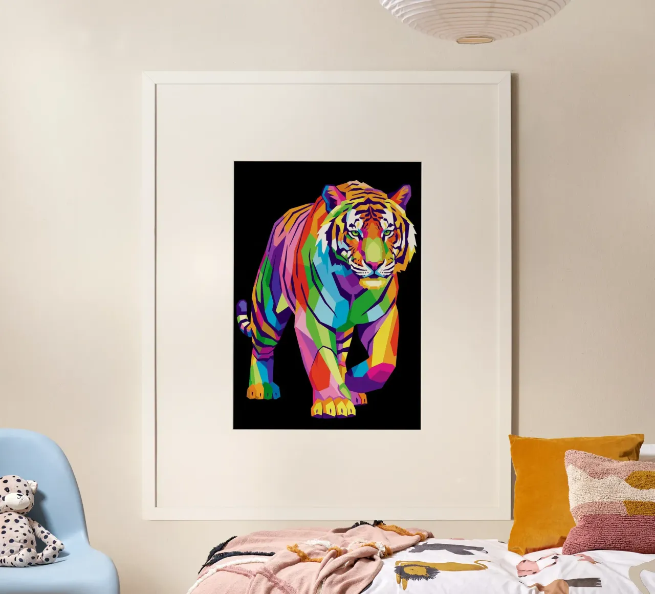 Colorato di tigre (1) poster da Wild Life studio