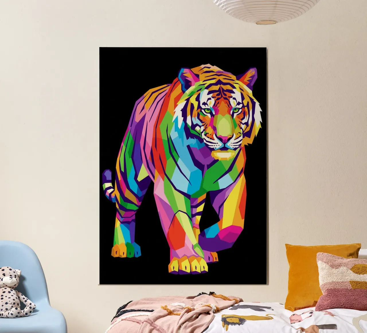 Colorato di tigre (1) poster da Wild Life studio