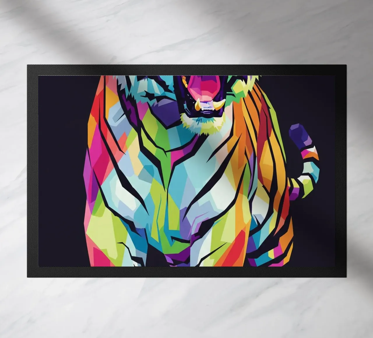 Colorato di tigre (2) zerbino da Wild Life studio