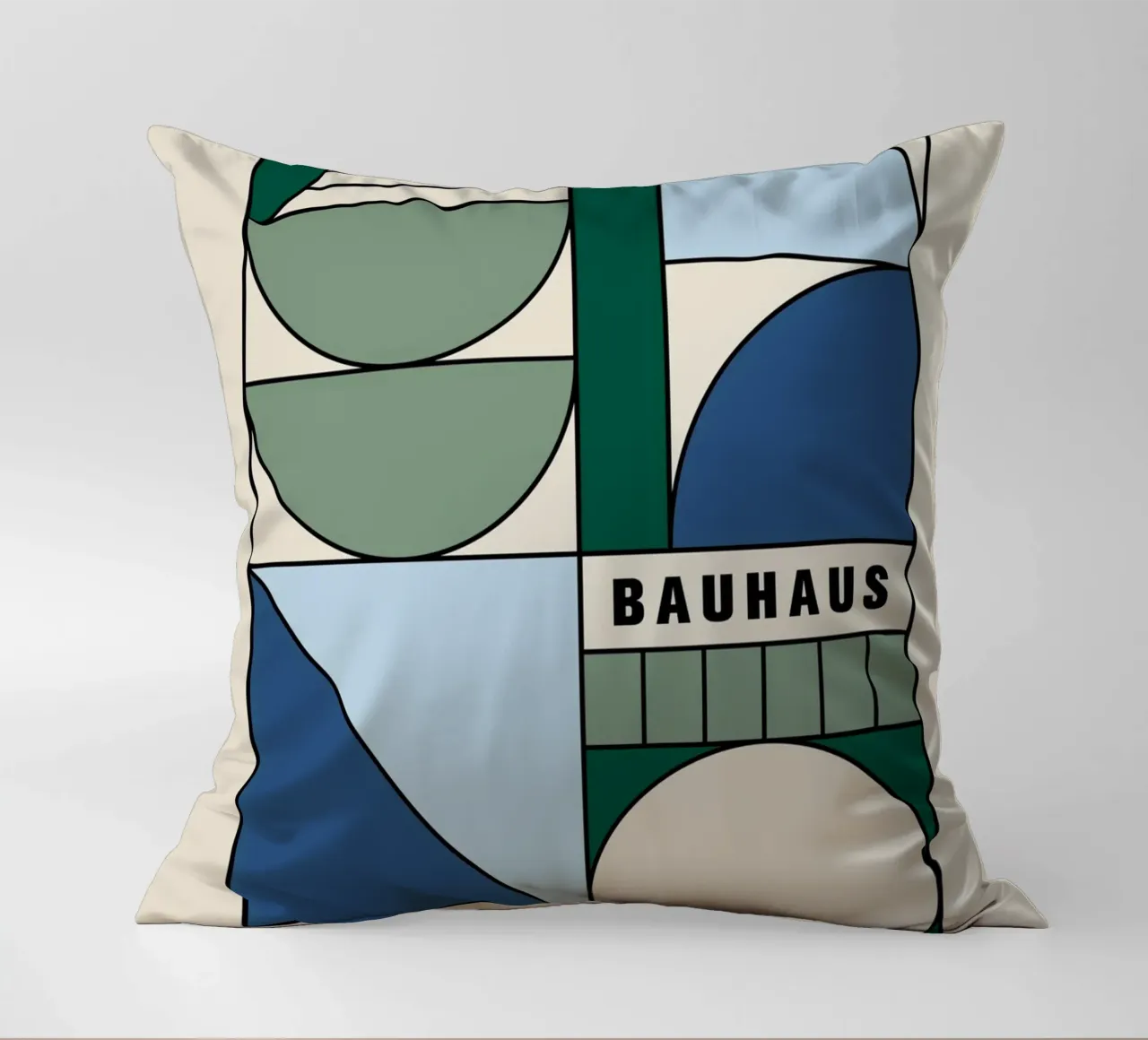 triangolo rettangolo forme geometriche cuscino da Laura Harris