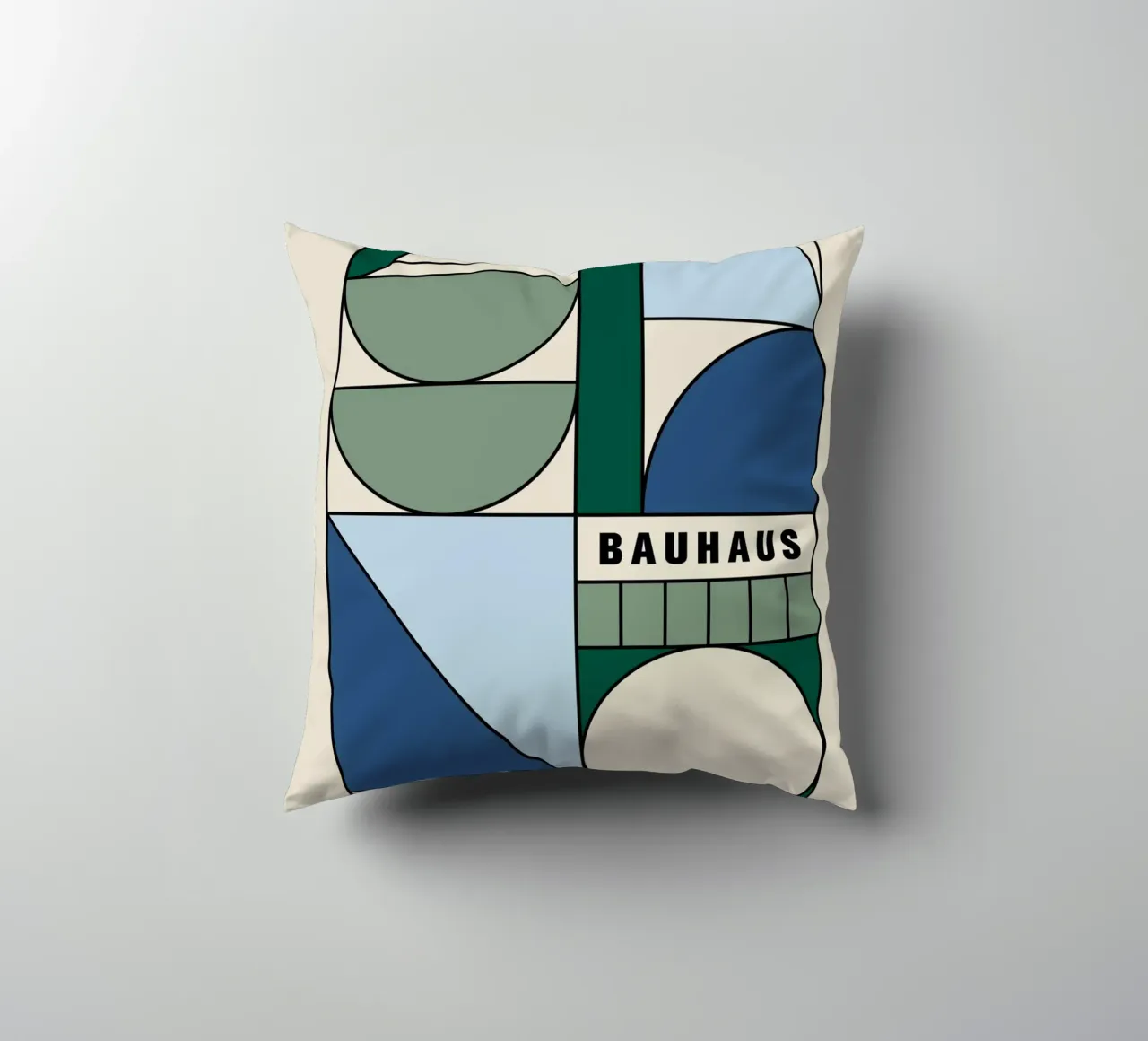 triangolo rettangolo forme geometriche cuscino da Laura Harris