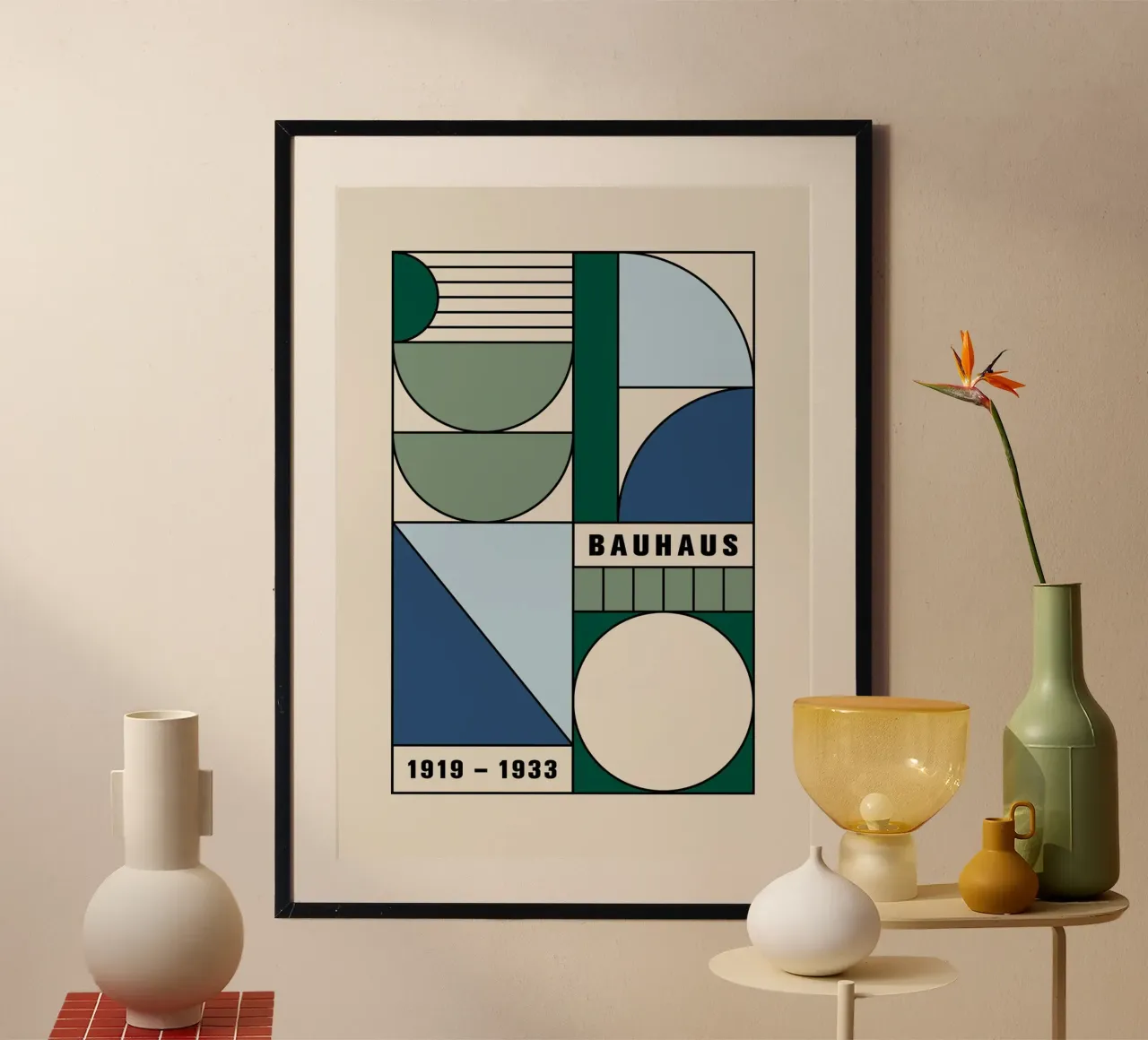triangolo rettangolo forme geometriche carta hahnemühle da Laura Harris