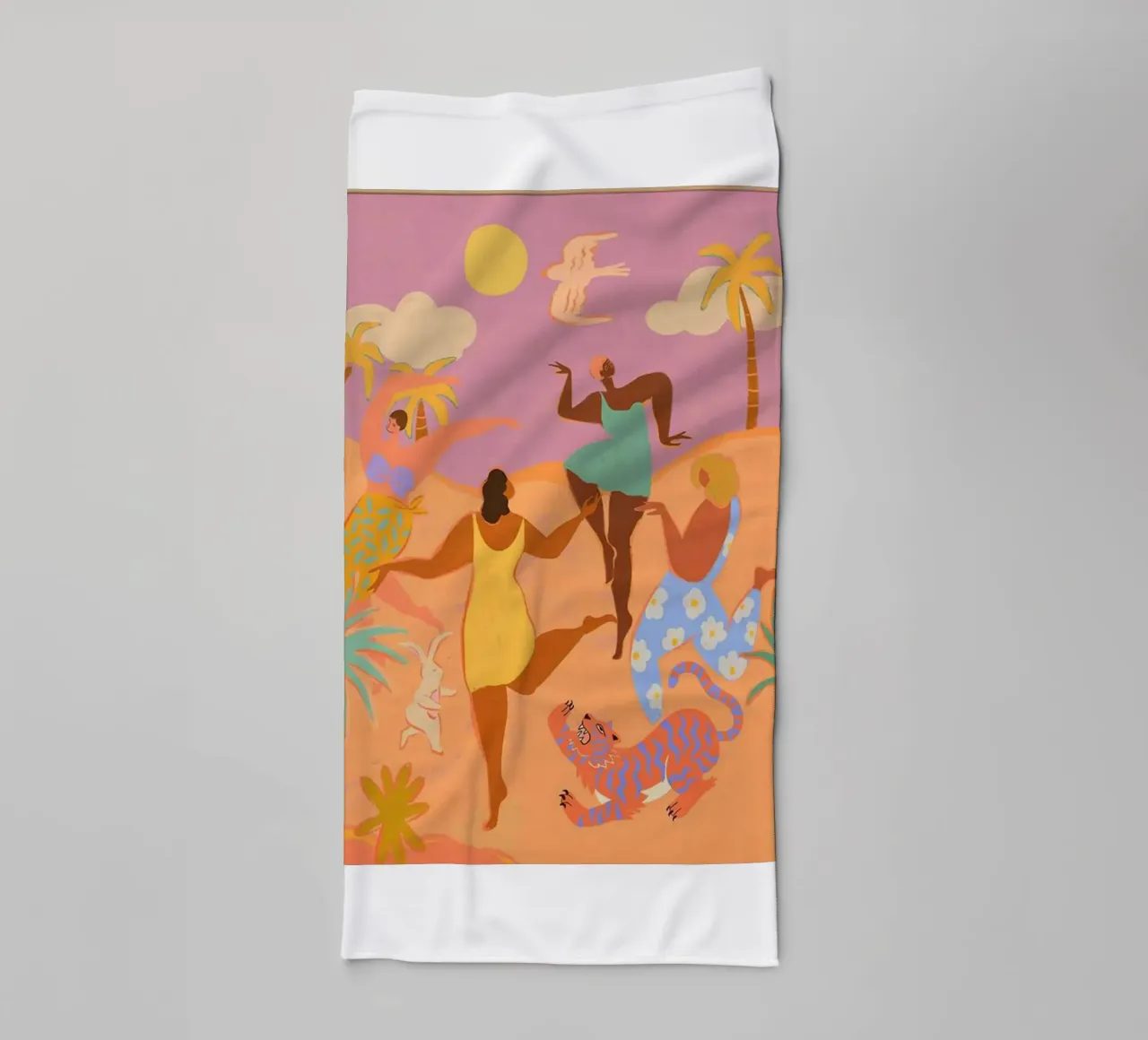 Dance moves during the day towel by gudikan shop