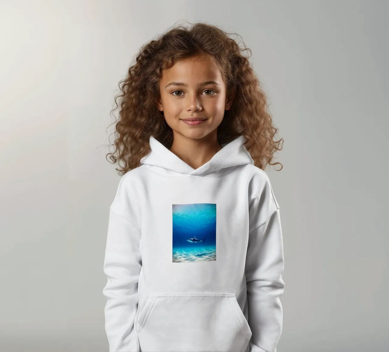Predatore oceanico felpa bambino con cappuccio da Nature's Palette