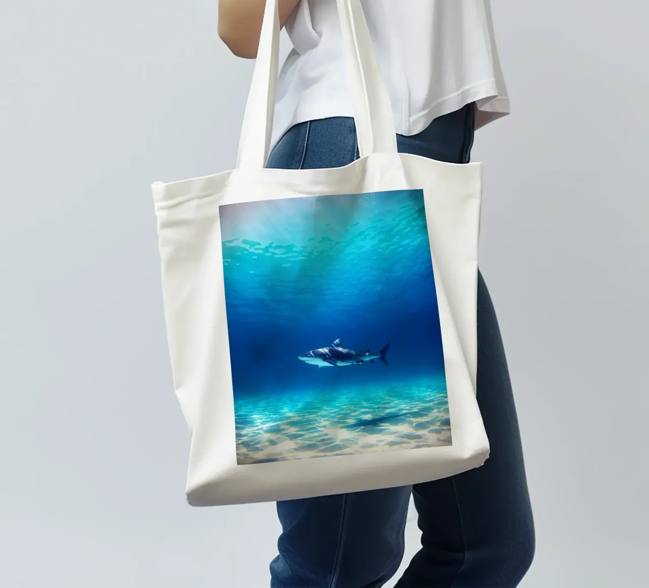 Predatore oceanico borsa in juta da Nature's Palette