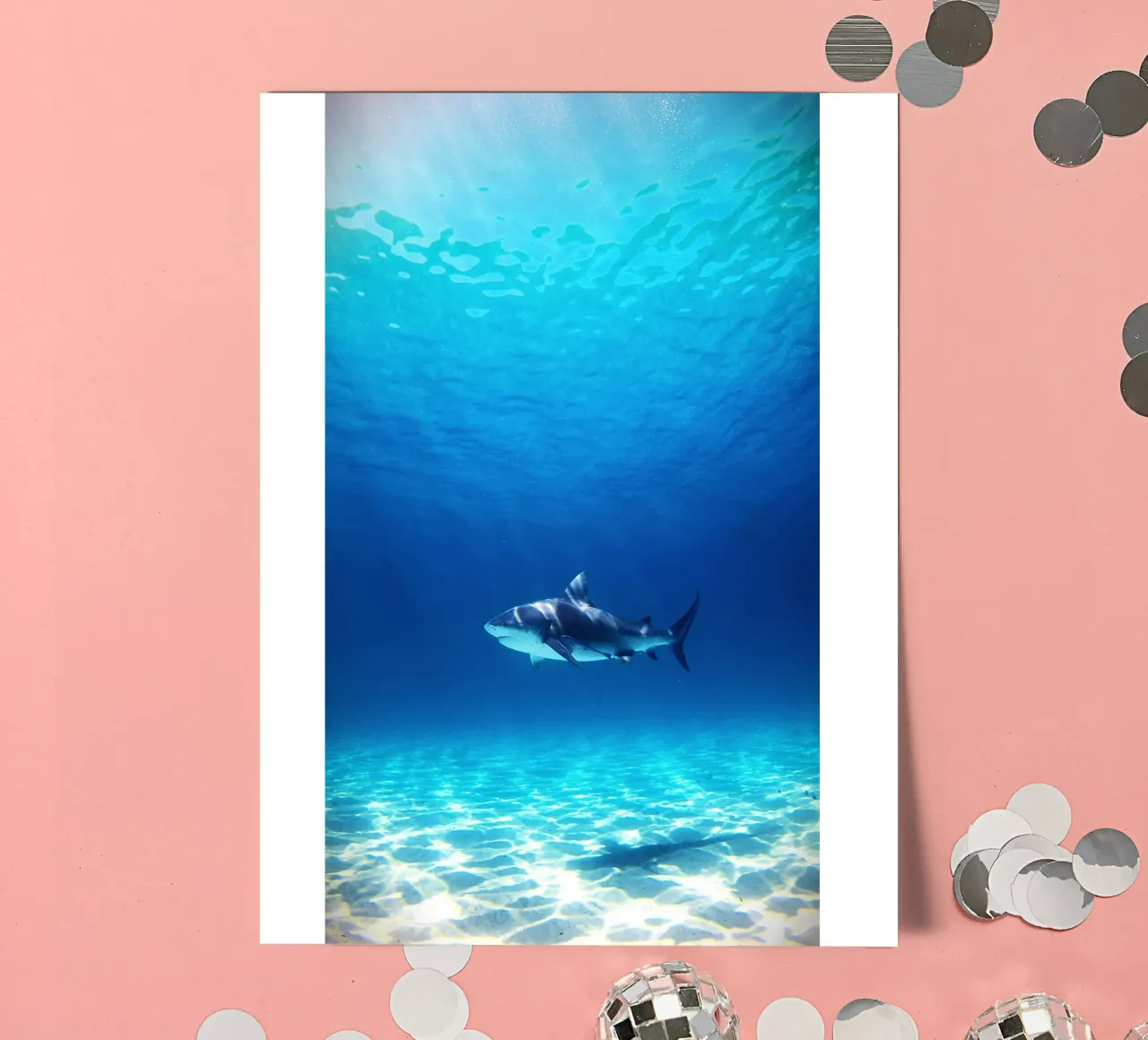 Predatore oceanico foglio adesivo da Nature's Palette