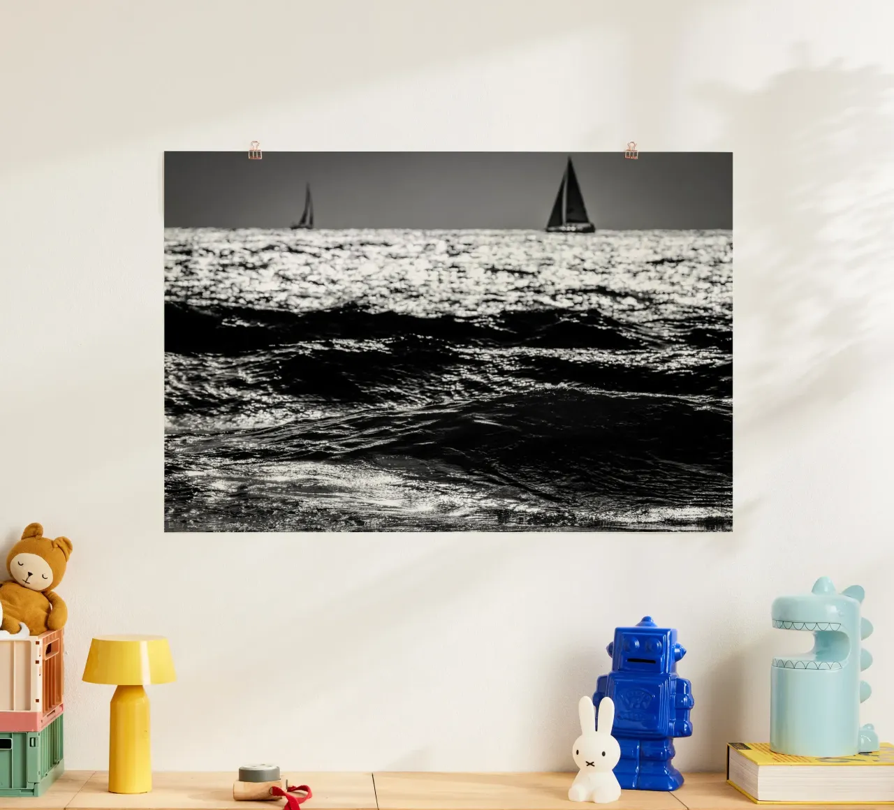 Due barche a vela poster da Tal Paz-Fridman