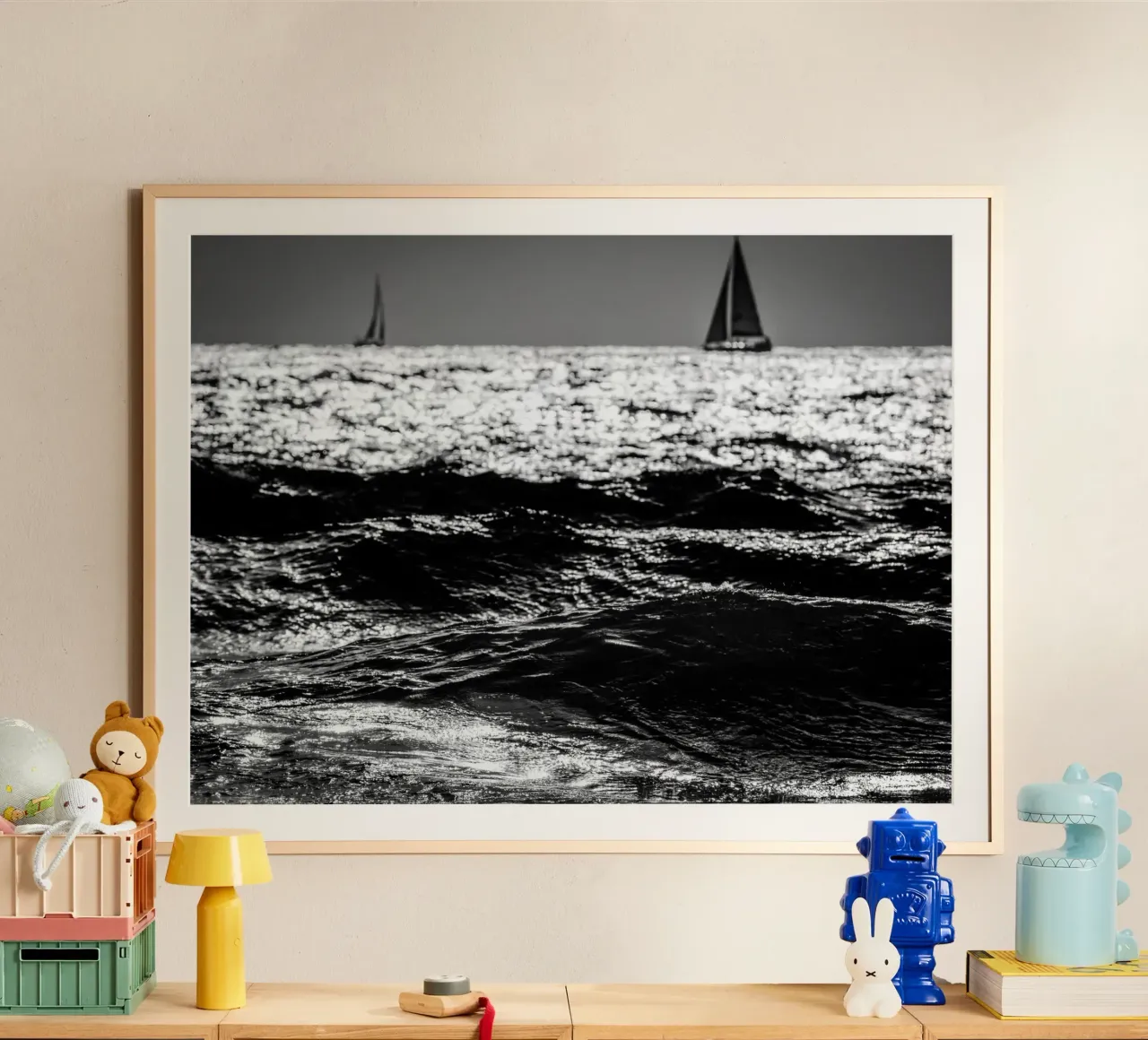 Due barche a vela poster da Tal Paz-Fridman