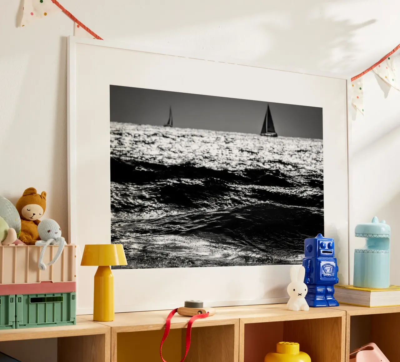 Due barche a vela poster da Tal Paz-Fridman