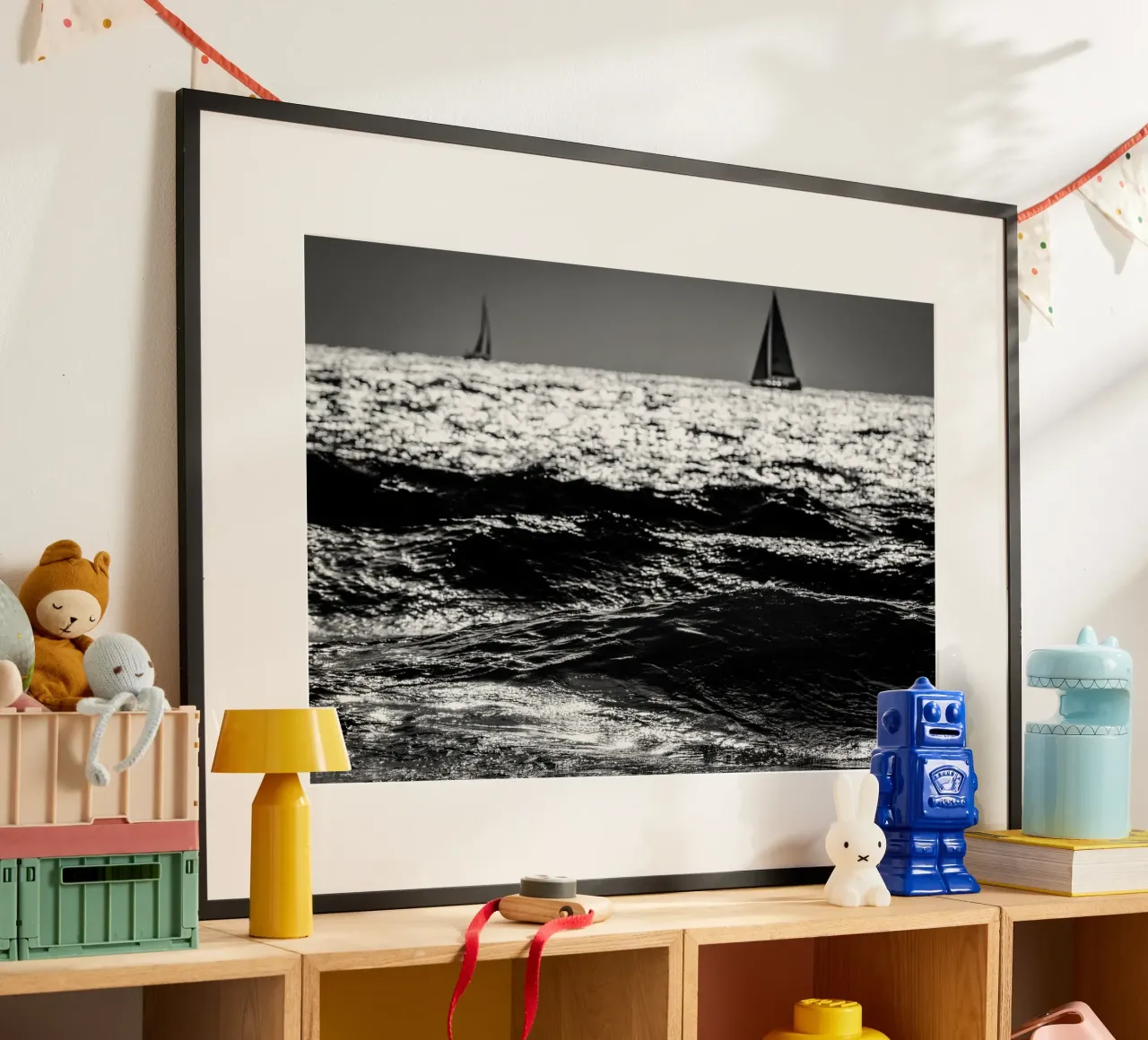 Due barche a vela poster da Tal Paz-Fridman