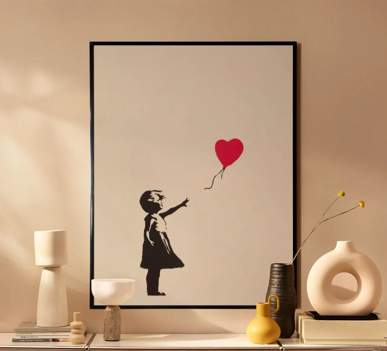 Ragazza con palloncino, 2004 poster da Riggle Glenda
