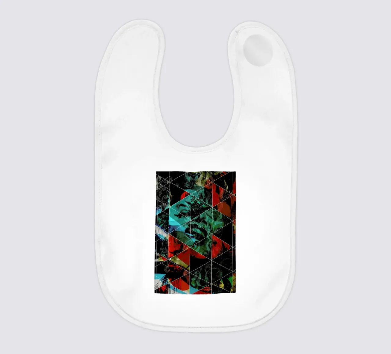 Marilyn Mix 7 baby bib by Marko Köppe