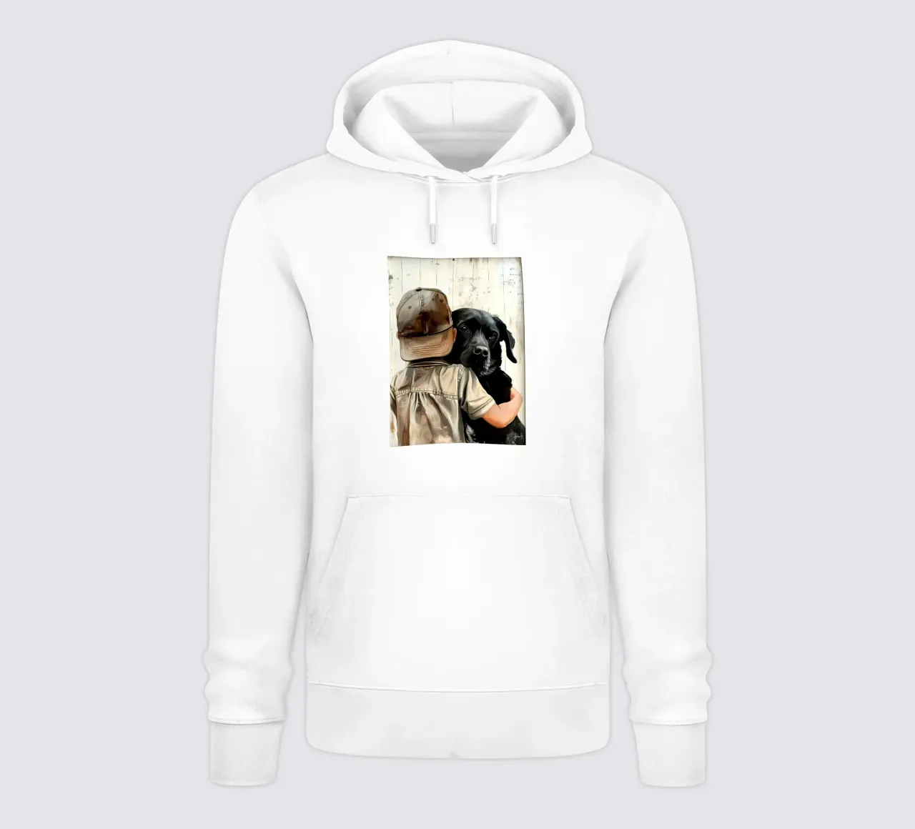 Asilo nido Labrador felpa con cappuccio da Ryley Smith traveler