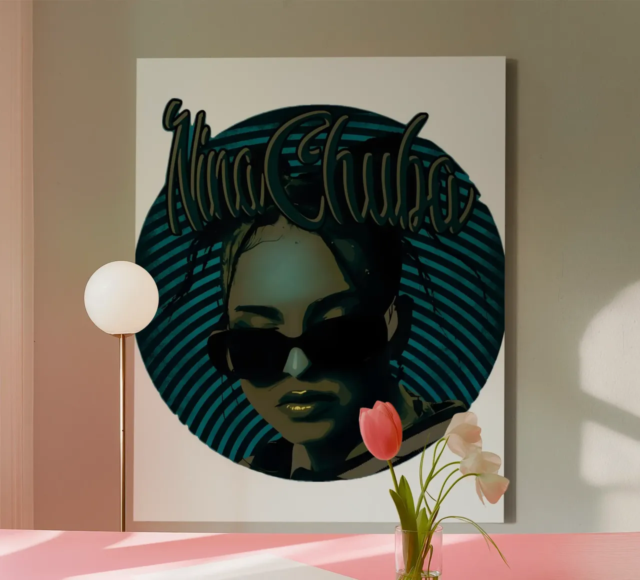 Stedelijk koel canvas met Baklijst van vintage