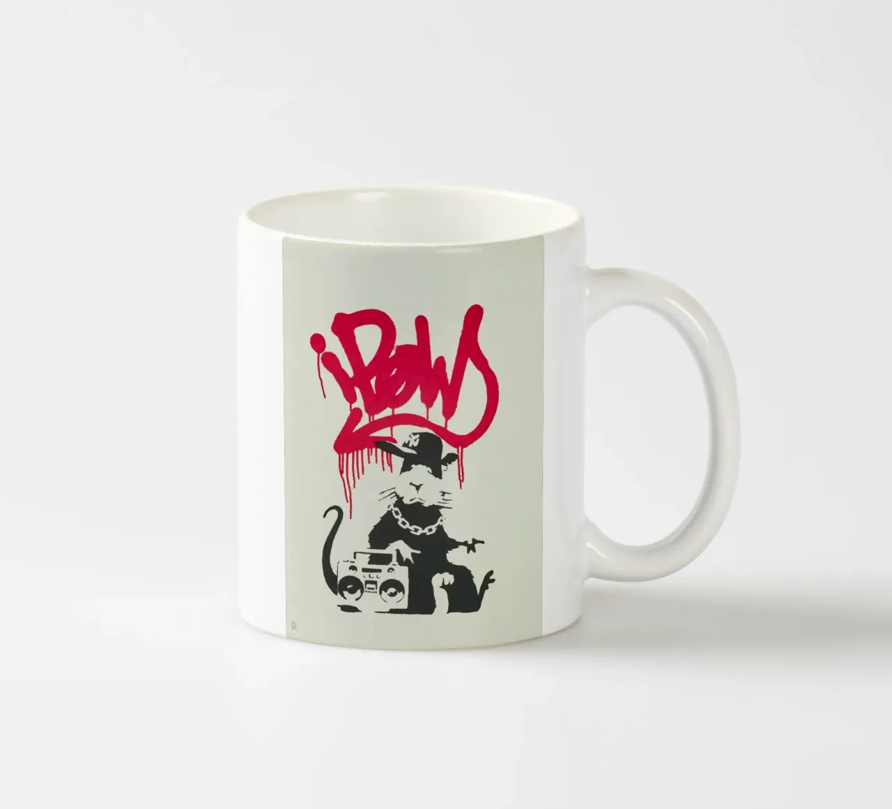 Gangsta Rat, 2004 tazza in ceramica da Riggle Glenda