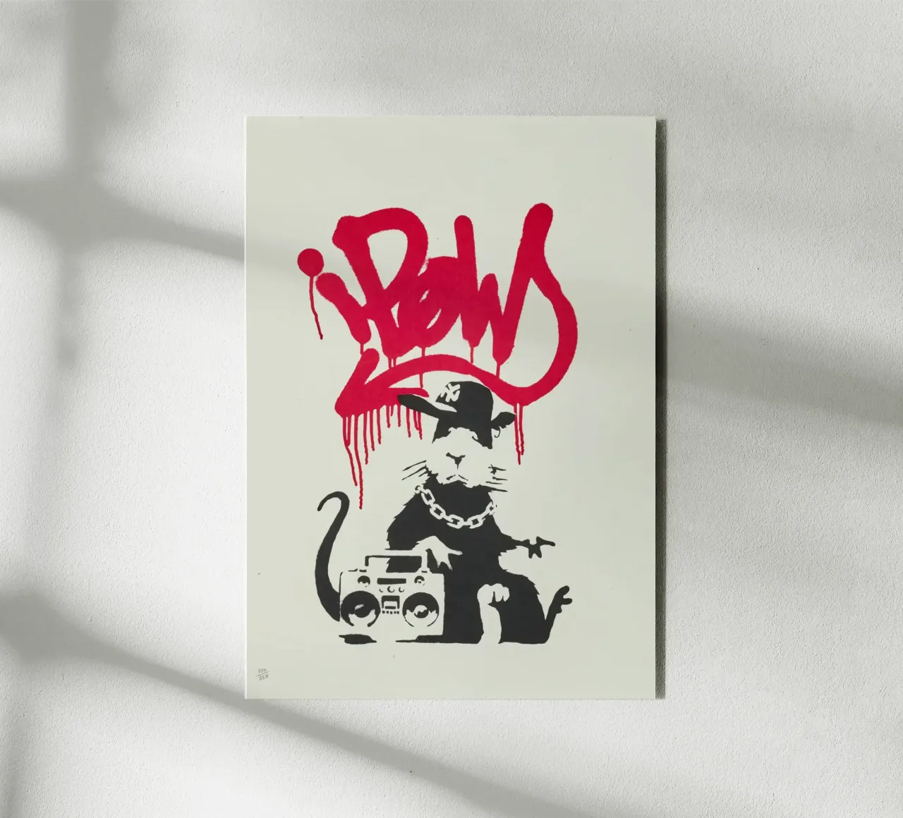 Gangsta Rat, 2004 alluminio dibond da Riggle Glenda