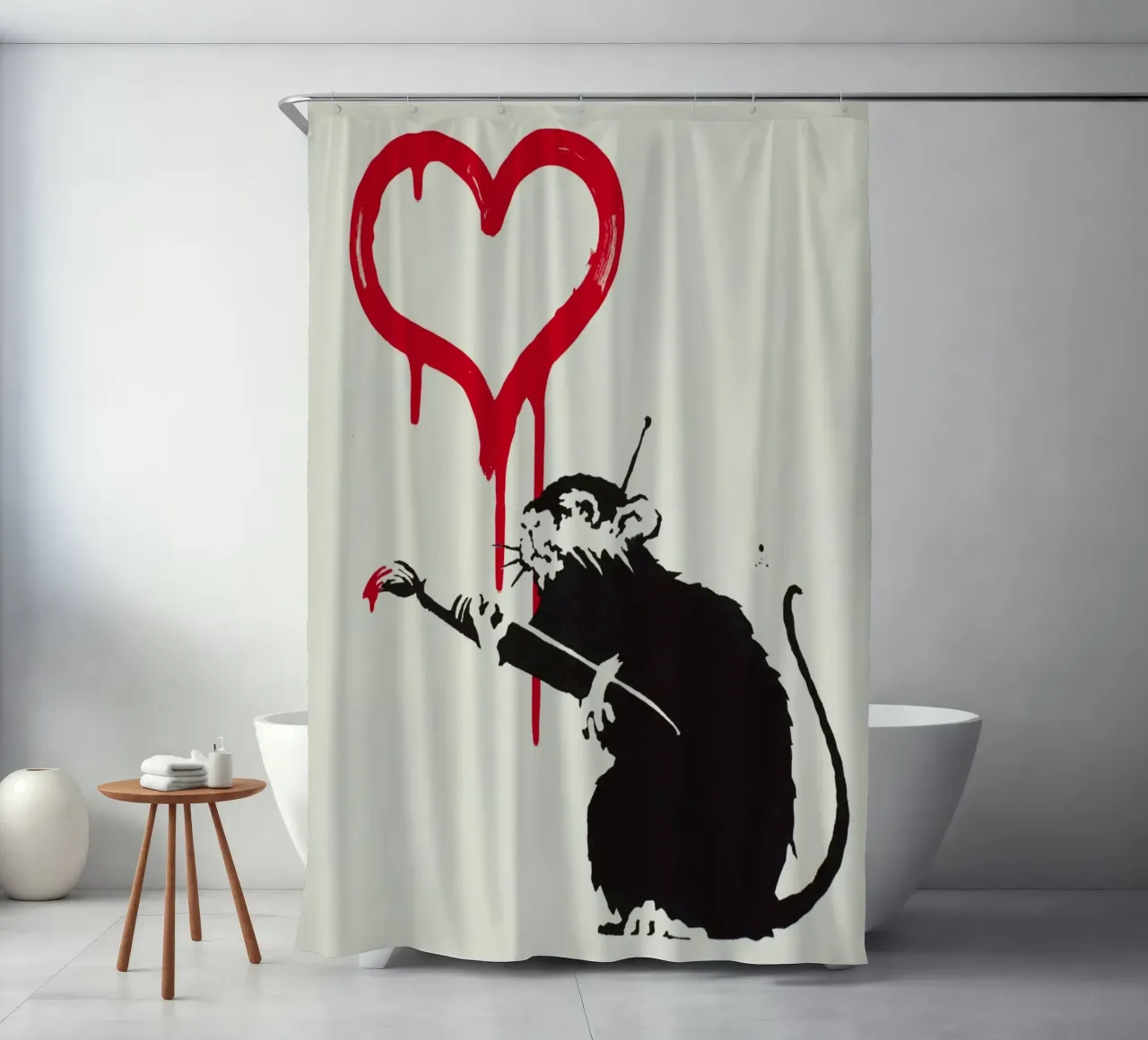 Ratto d'amore, 2004 tenda da doccia da Riggle Glenda