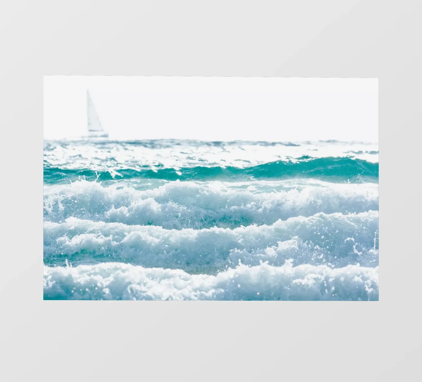 Wit op wit fotobehang van Tal Paz-Fridman