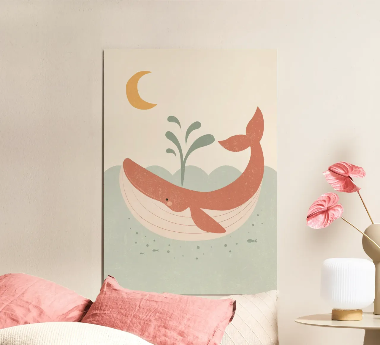 Balena felice poster da muench benjamin