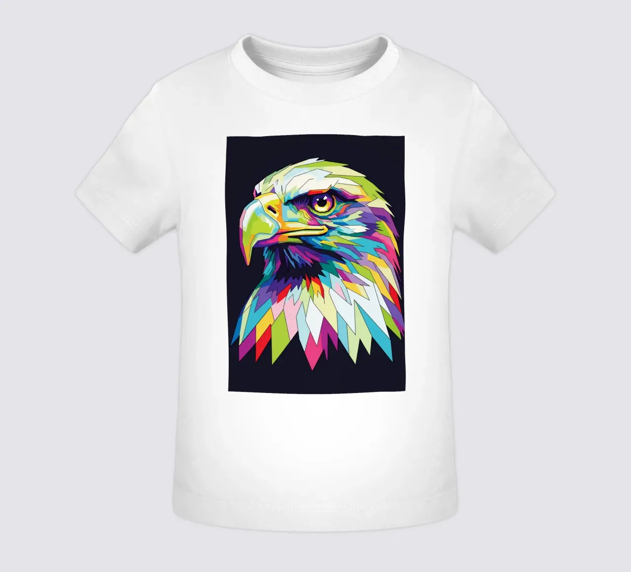 Colorful of Eagle (1) maglietta neonato da Wild Life studio