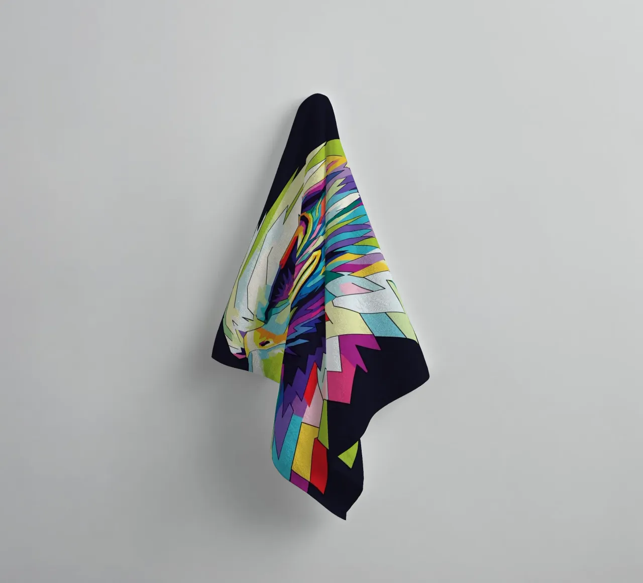 Colorful of Eagle (1) asciugamano da bagno da Wild Life studio