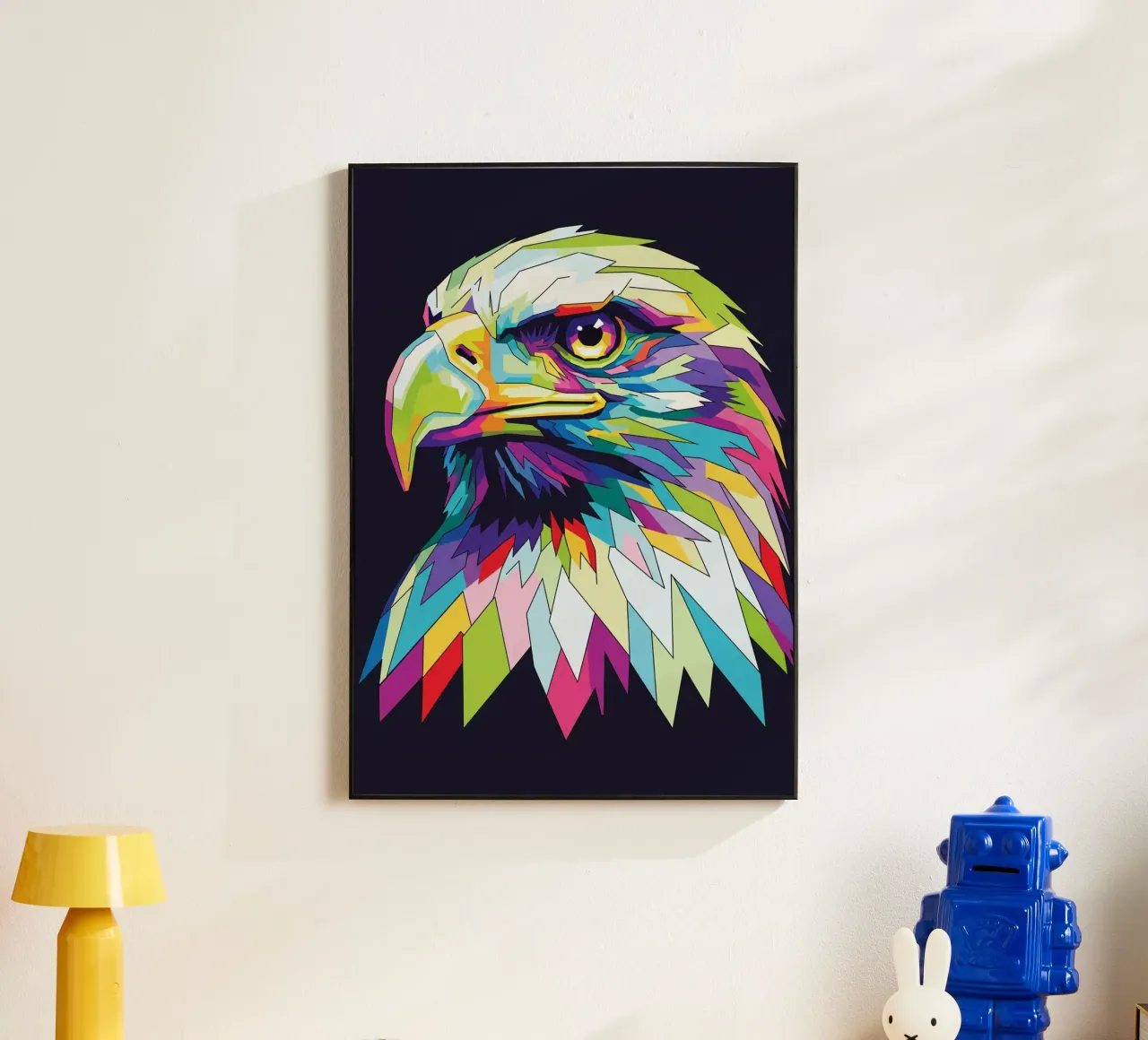 Colorful of Eagle (1) alluminio dibond da Wild Life studio