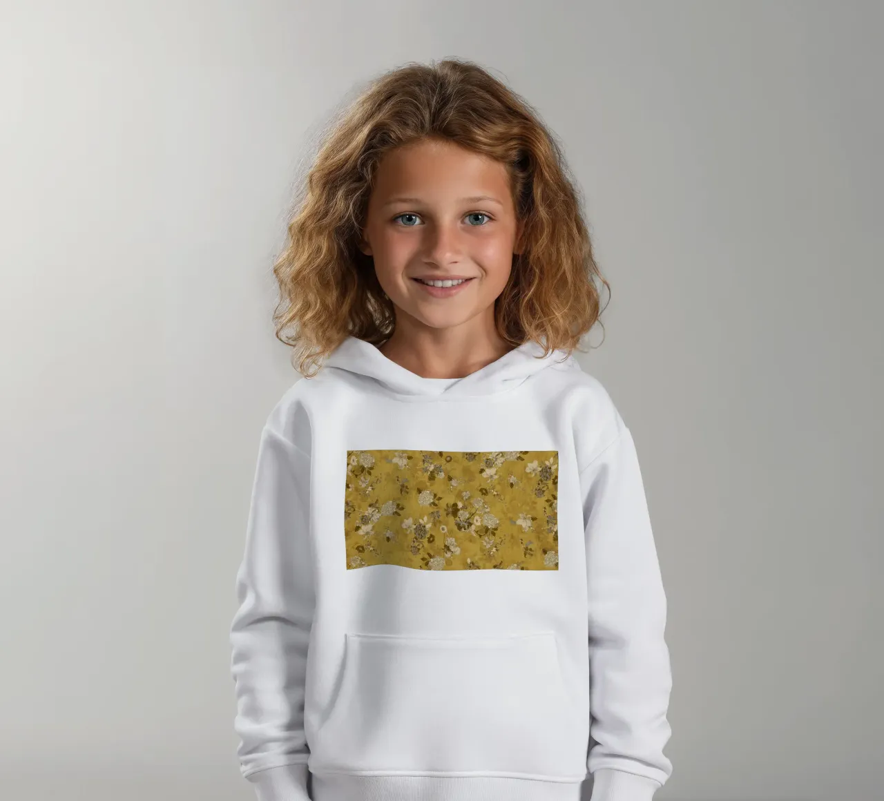 oro oriental sudadera con capucha para niño de Giulio Iurissevich