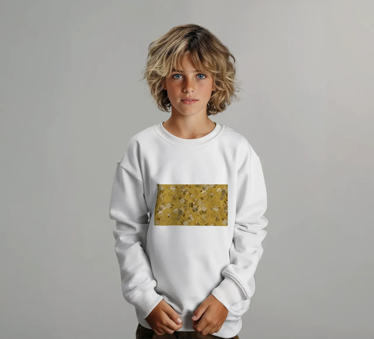 oriente gold felpa bambino da Giulio Iurissevich