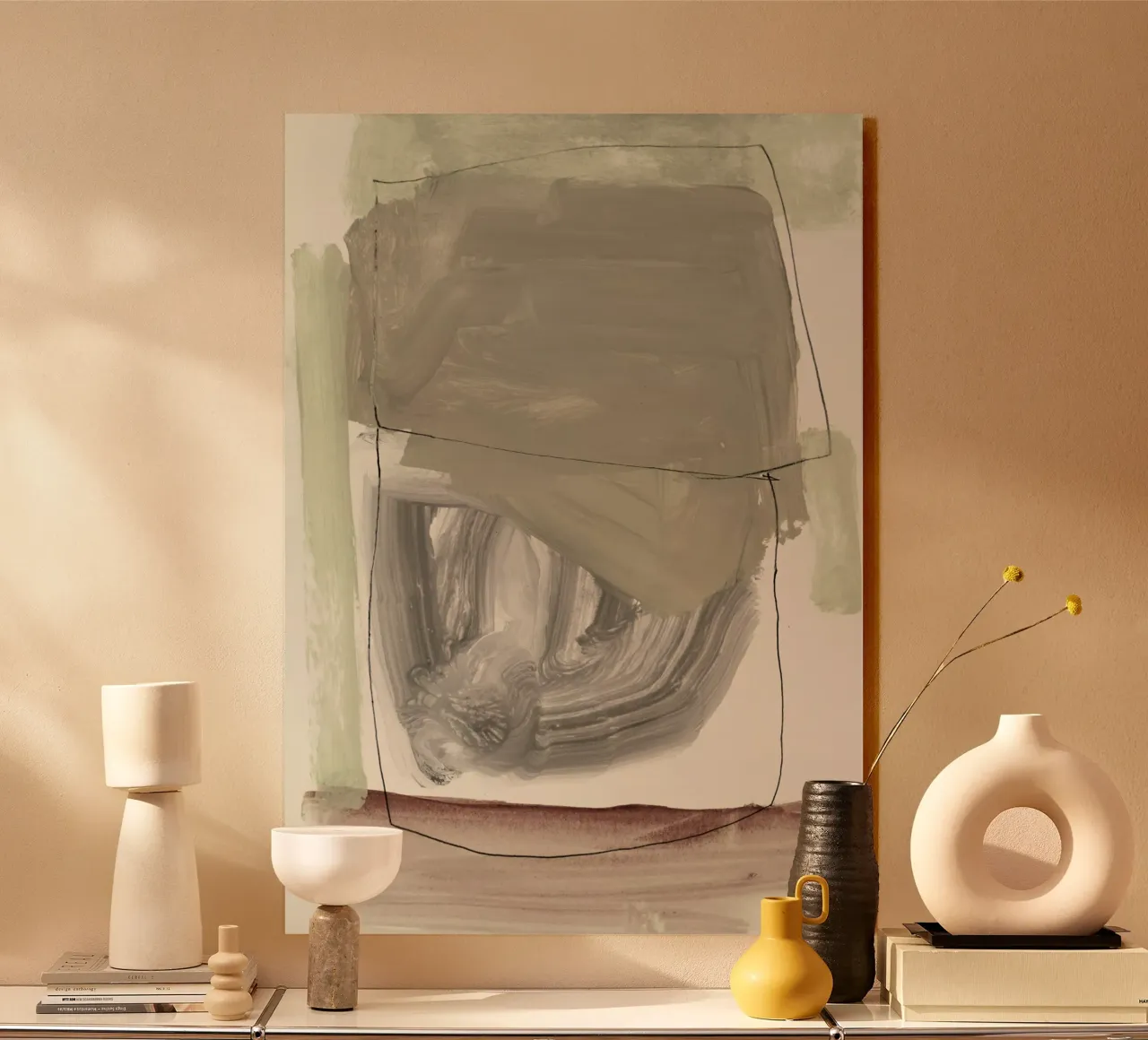 line and shape abstract plexiglass da IRIS LEHNHARDT FINE ART