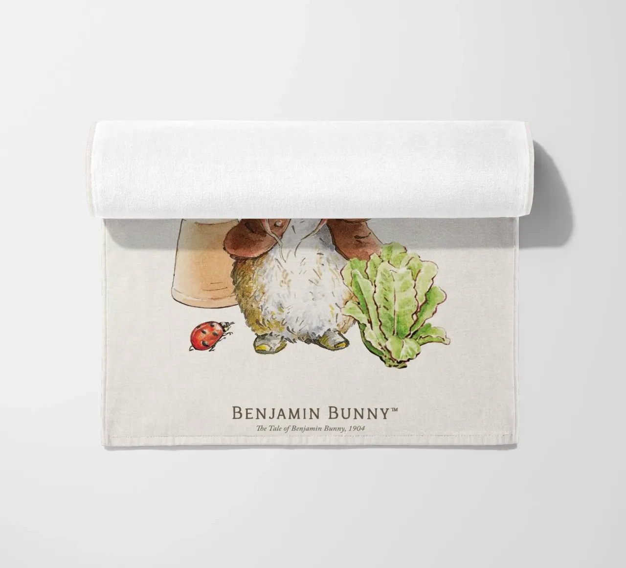 Peter Rabbit - Illustrazione di Benjamin Bunny telo mare da muench benjamin