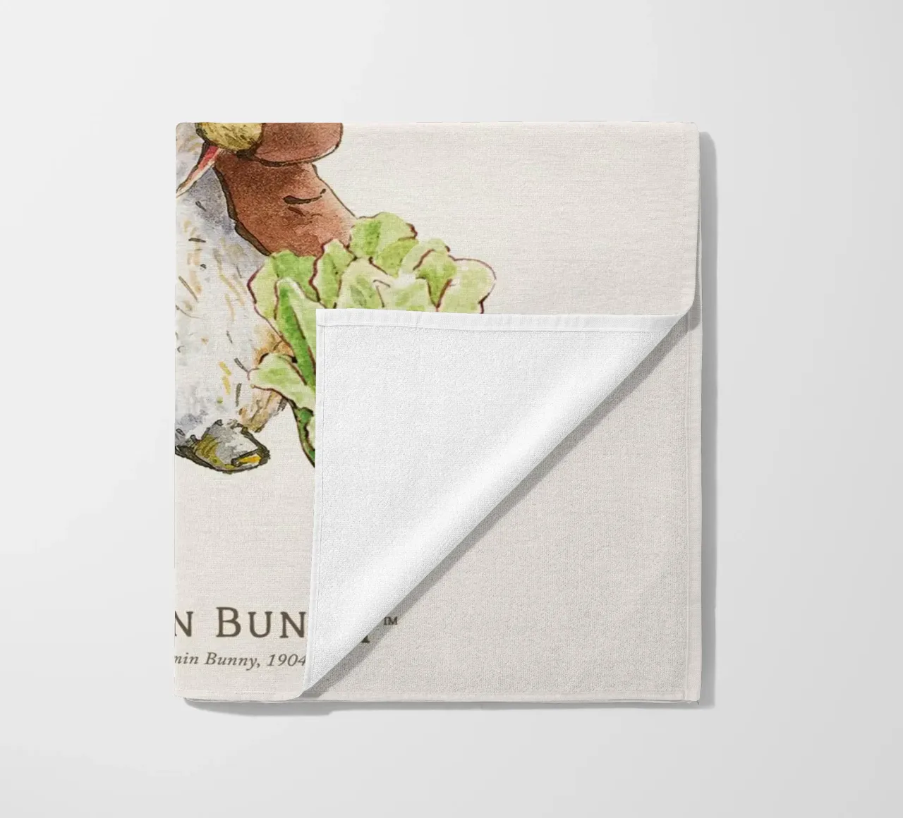Peter Rabbit - Illustrazione di Benjamin Bunny telo mare da muench benjamin