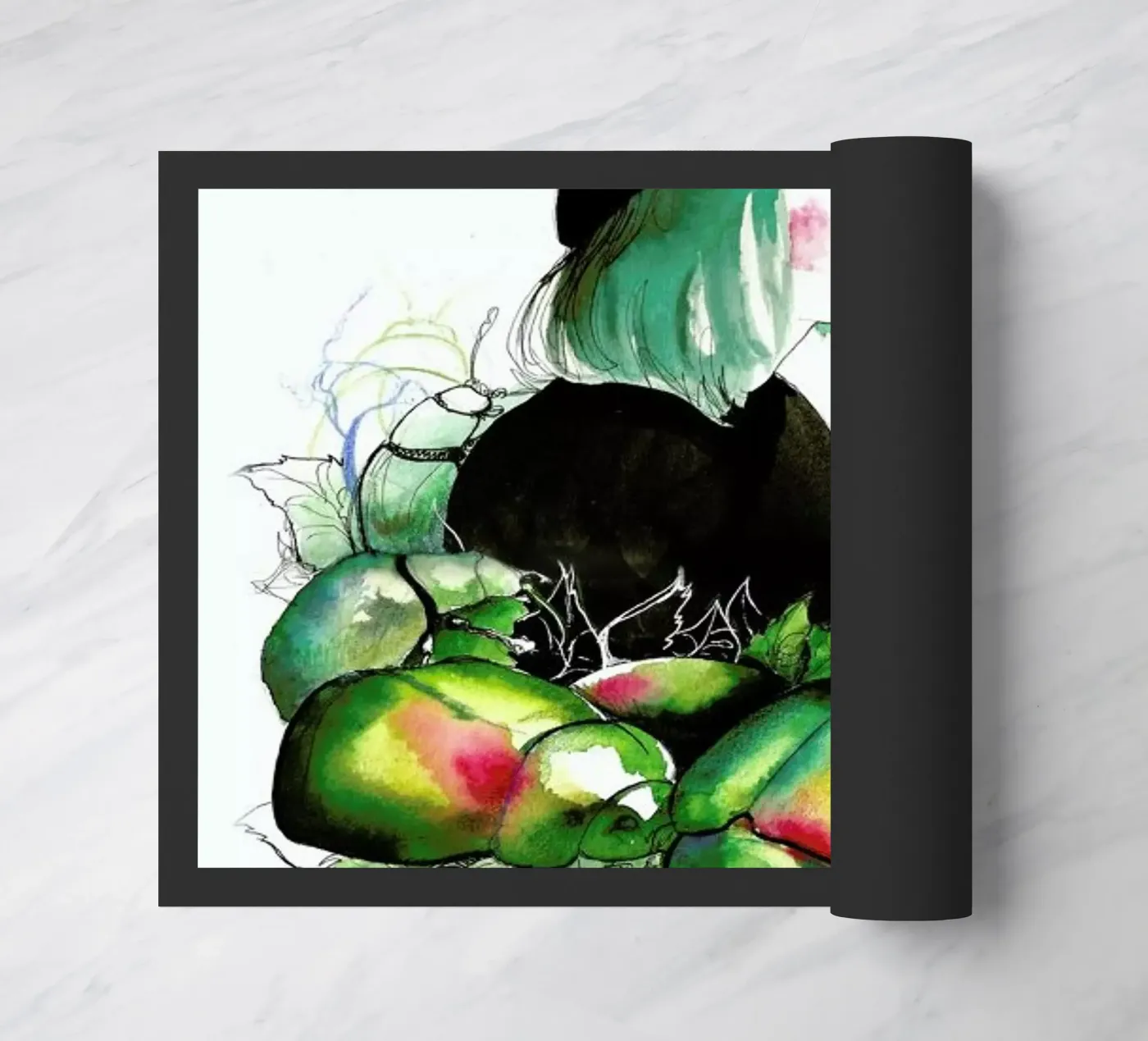 Beetles doormat by Ina Stanimirova