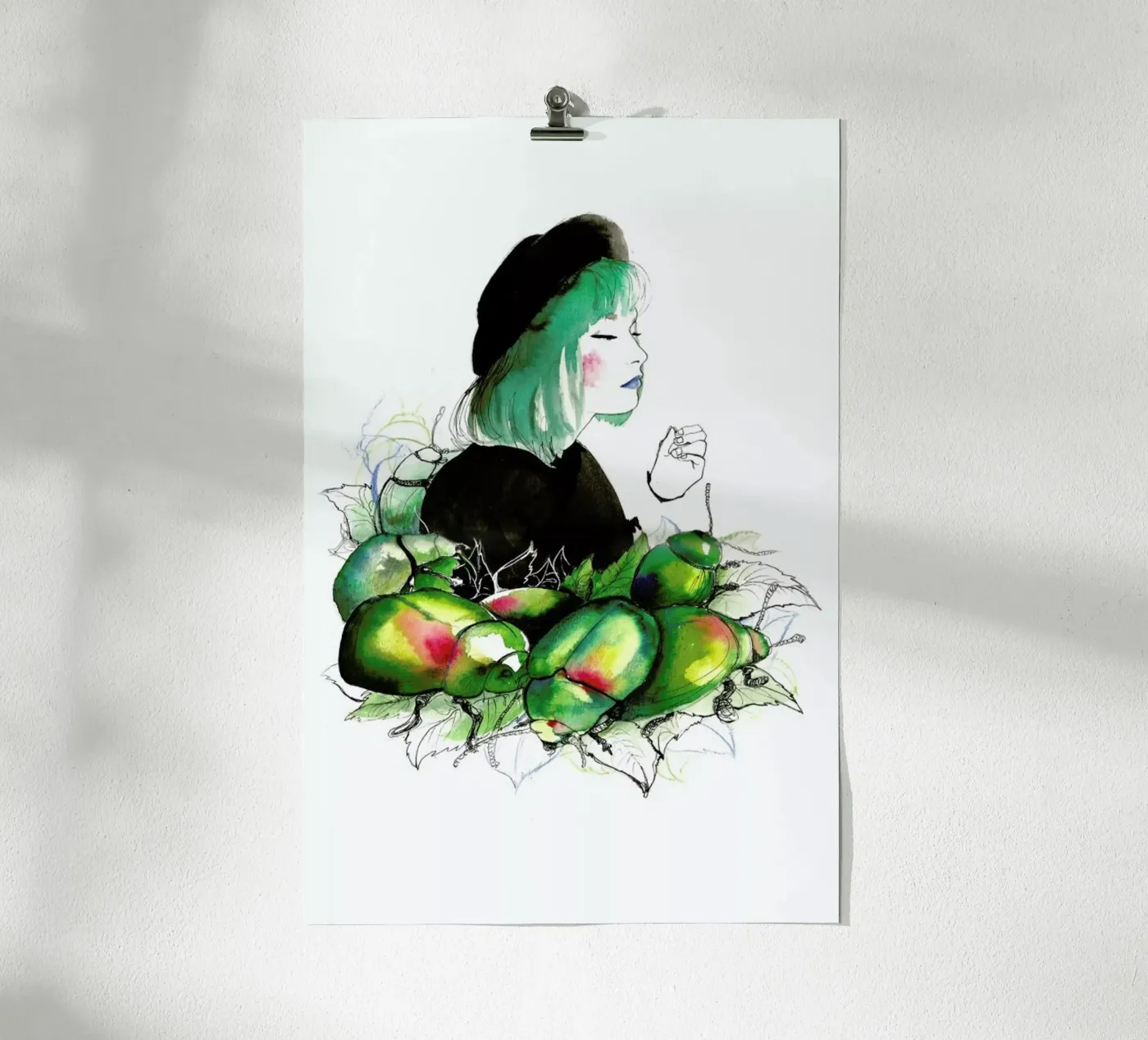 Beetles Poster von Ina Stanimirova