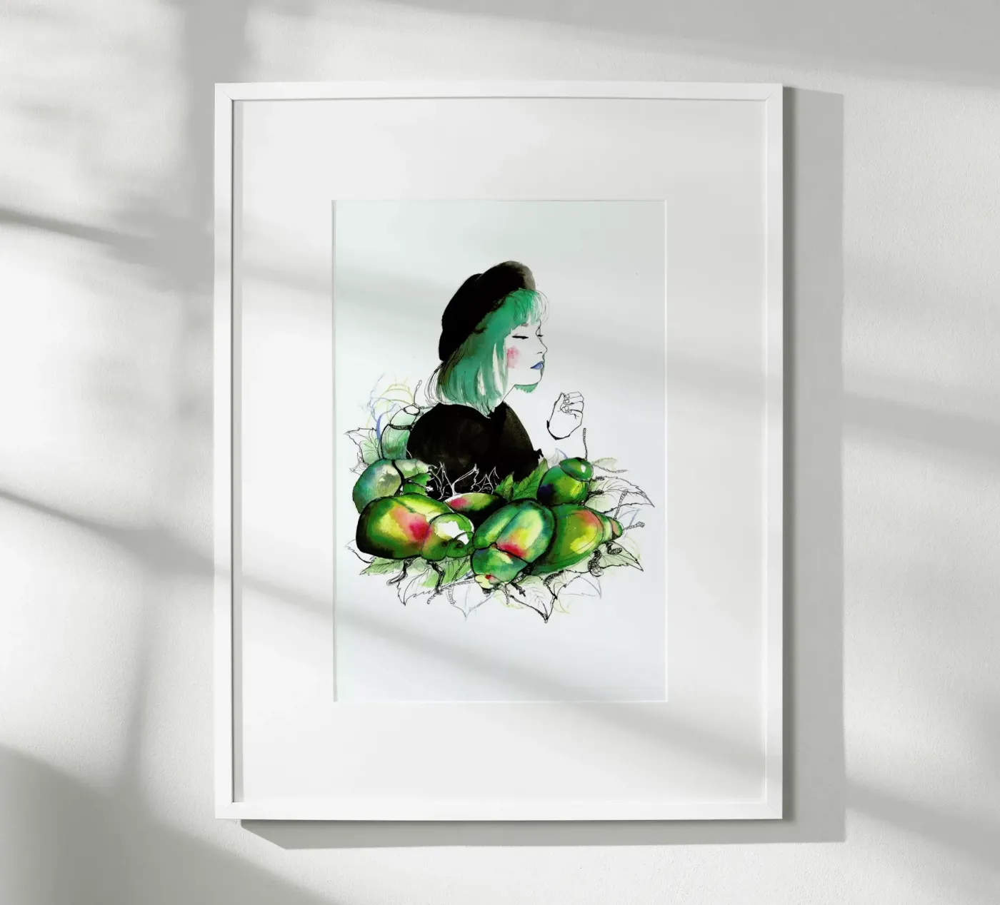 Beetles Poster von Ina Stanimirova